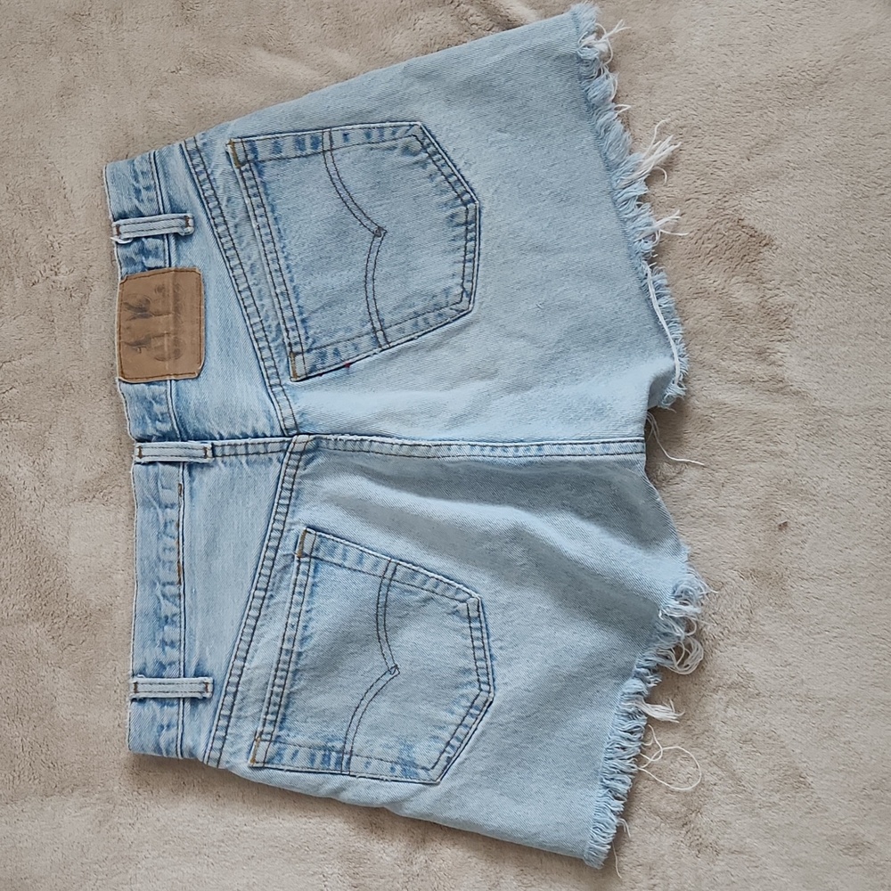 Vintage Button-Fly Jean Cut Offs - Picture 2 of 9